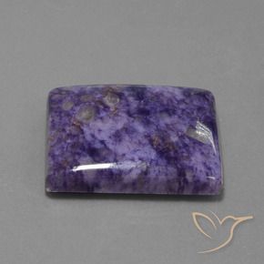 Charoite Violeta médio Natural 54.21ct, baguete, Opaco