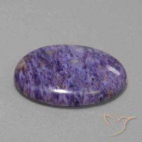Charoite Violeta médio Natural 42.80ct, oval, Opaco