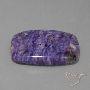 Charoite Violeta médio Natural 43.17ct, Almofada, Opaco
