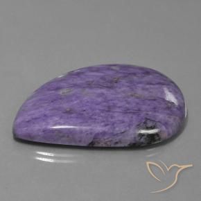 Charoite Violeta Profundo Natural 62.63ct, Chique, Opaco