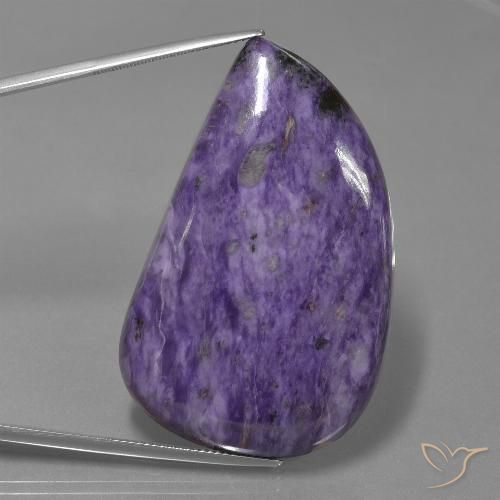 78.03ct Natural Violeta escuro Charoite, Chique, Opaco