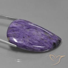 Charoite Violeta escuro Natural 78.03ct, Chique, Opaco