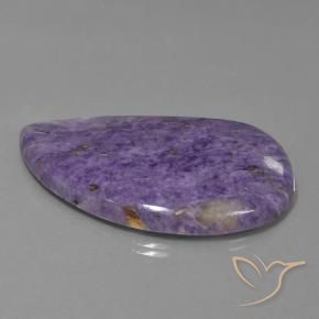 Charoite Violeta escuro Natural 79.11ct, Chique, Opaco