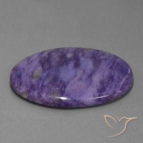 Charoite Violeta médio Natural 71.34ct, oval, Opaco