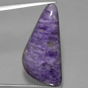 Charoite Tolet Natural 16.20ct, Forma extravagante, Opaco