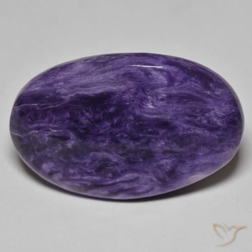 Charoite Violeta Profundo Natural 30.20ct, oval, Opaco