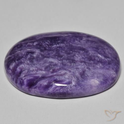 Charoite Violeta Profundo Natural 30.20ct, oval, Opaco