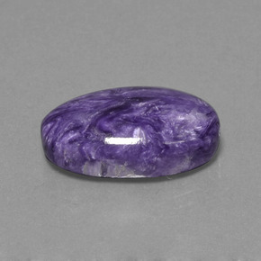 Charoite Tolet Natural 12.95ct, Corte Oval, Opaco