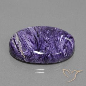 Charoite Violeta Profundo Natural 38.12ct, oval, Opaco