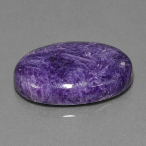 Charoite Tolet Natural 22.70ct, Corte Oval, Opaco