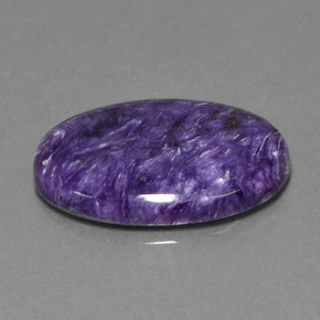 Charoite Tolet Natural 15.89ct, Corte Oval, Opaco