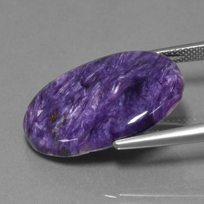 Charoite Tolet Natural 15.89ct, Corte Oval, Opaco