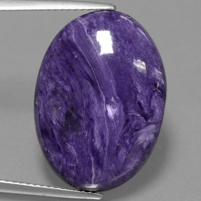 Charoite Tolet Natural 14.80ct, Corte Oval, Opaco