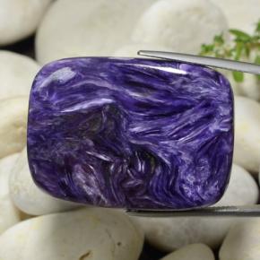 Charoite Tolet Natural 63.73ct, Almofada cortada, Opaco