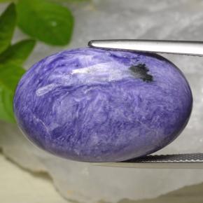 Charoite Tolet Natural 24.91ct, Corte Oval, Opaco