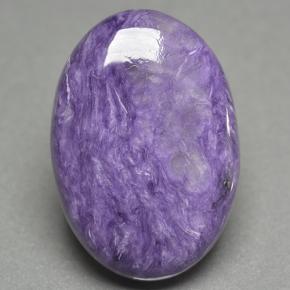 Charoite Tolet Natural 16.59ct, Corte Oval, Opaco