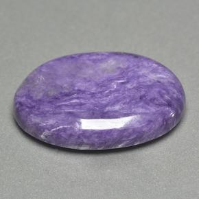 Charoite Tolet Natural 16.59ct, Corte Oval, Opaco