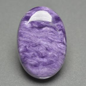 Charoite Tolet Natural 12.16ct, Corte Oval, Opaco