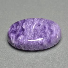 Charoite Tolet Natural 12.16ct, Corte Oval, Opaco