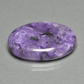 Charoite Tolet Natural 18.41ct, Corte Oval, Opaco