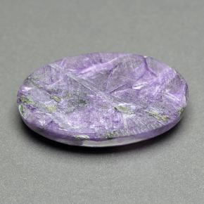 Charoite Tolet Natural 18.41ct, Corte Oval, Opaco
