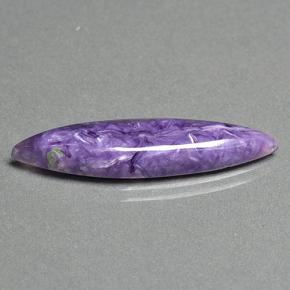 Charoíta violeta natural 8,00ct, marquise, translúcido