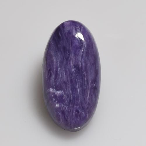 Charoíta Tolet Natural 4,53ct, Corte Oval, Opaco