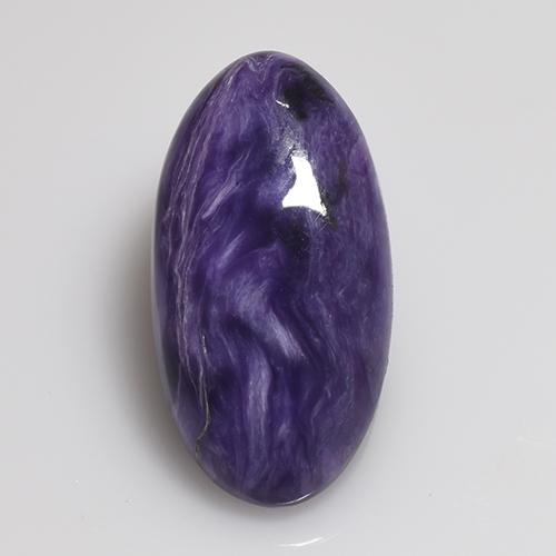 Charoite Tolet Natural 5.40ct, Corte Oval, Opaco