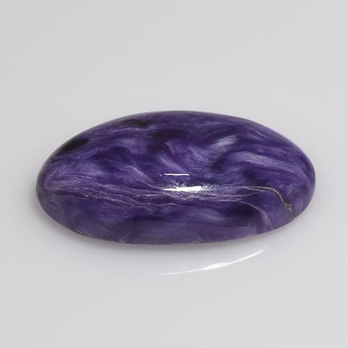 Charoite Tolet Natural 5.40ct, Corte Oval, Opaco