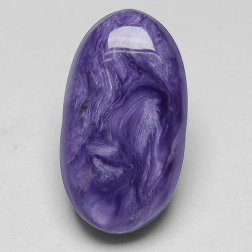 Charoite Tolet Natural 6.17ct, Corte Oval, Opaco