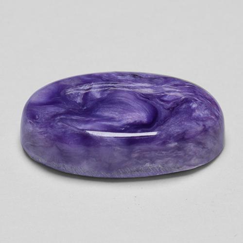 Charoite Tolet Natural 6.17ct, Corte Oval, Opaco