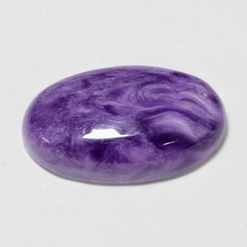 Charoite Tolet Natural 6.23ct, Corte Oval, Opaco