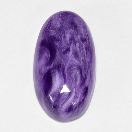 Charoite Tolet Natural 6.23ct, Corte Oval, Opaco