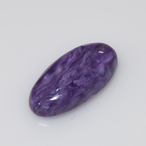 Charoite Tolet Natural 4.14ct, Corte Oval, Opaco