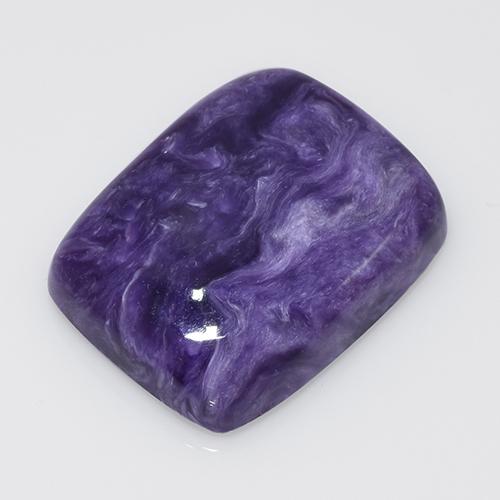 Charoite Tolet Natural 14.45ct, Almofada cortada, Opaco