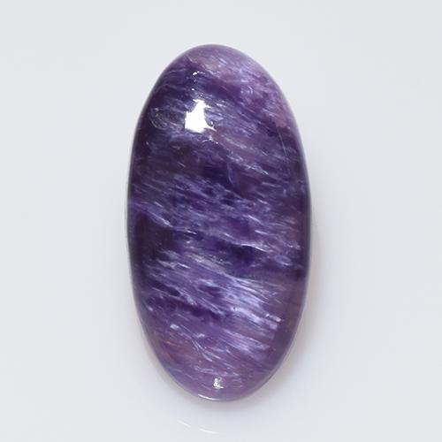 Charoite Tolet Natural 6.77ct, Corte Oval, Opaco