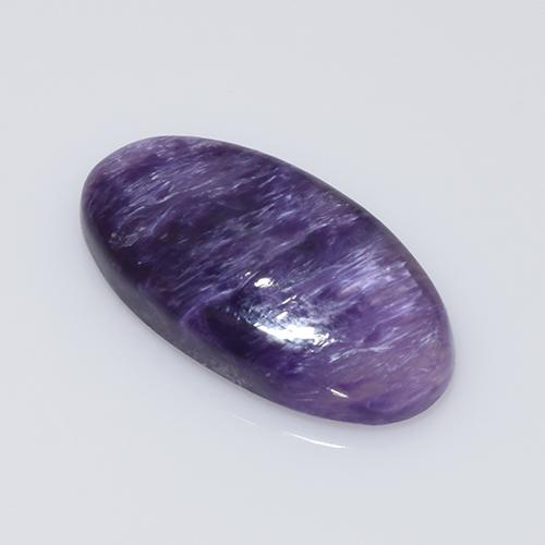 Charoite Tolet Natural 6.77ct, Corte Oval, Opaco