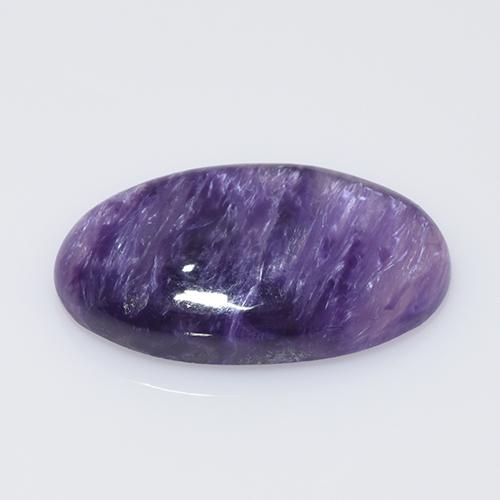Charoite Tolet Natural 6.77ct, Corte Oval, Opaco