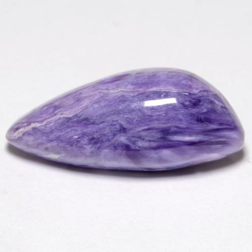 Charoite Violeta médio Natural 5.32ct, Forma extravagante, Opaco