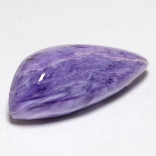 Charoite Violeta médio Natural 5.32ct, Forma extravagante, Opaco