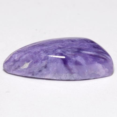 Charoite Violeta médio Natural 5.32ct, Forma extravagante, Opaco