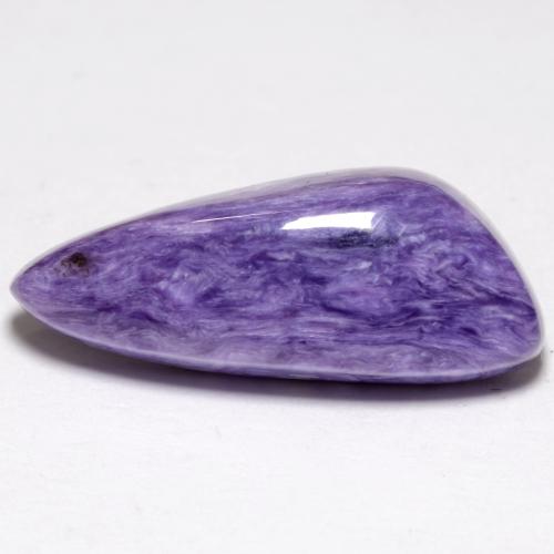 Charoite Veludo Claro Roxo Violeta Natural 8.10ct, Forma extravagante, Opaco