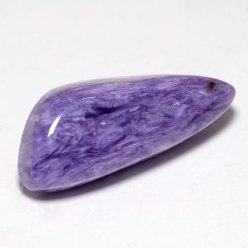 Charoite Veludo Claro Roxo Violeta Natural 8.10ct, Forma extravagante, Opaco