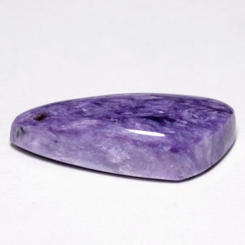 Charoite Veludo Claro Roxo Violeta Natural 8.10ct, Forma extravagante, Opaco