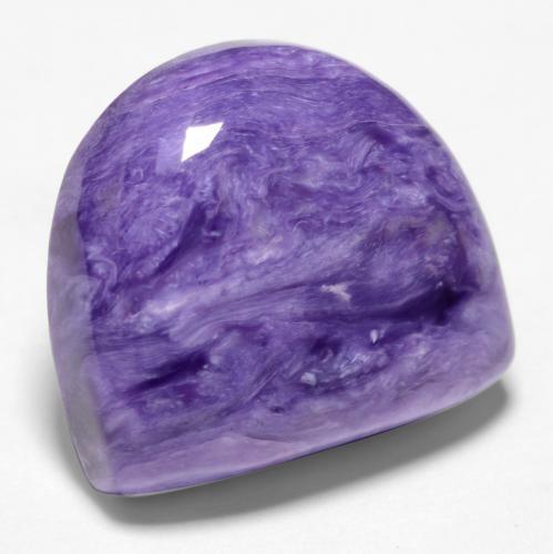 Charoíta violeta natural 10,48ct, forma extravagante, opaco