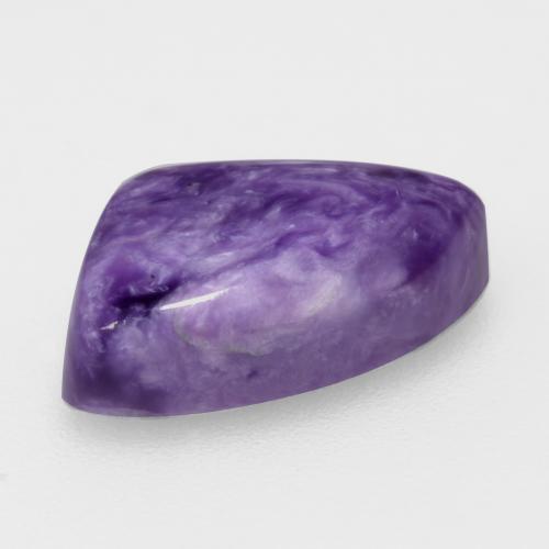 Charoíta Aveludado Roxo Violeta Natural 5,08ct, Forma extravagante, Opaco