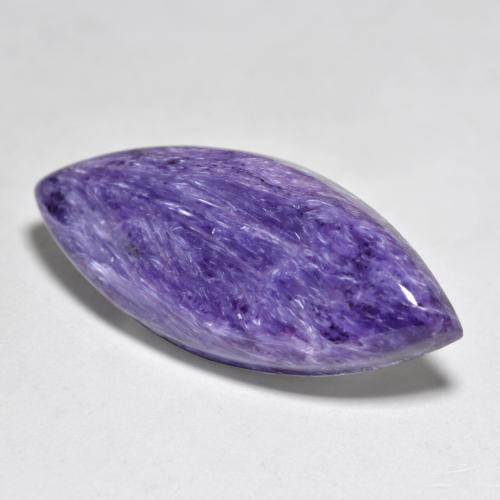 Charoite Violeta médio Natural 12.07ct, Marquesa, Opaco