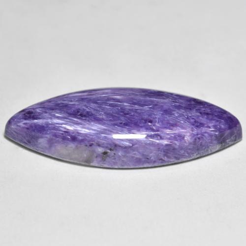 Charoite Violeta médio Natural 12.07ct, Marquesa, Opaco