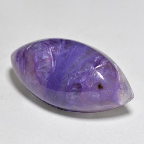 Charoite Veludo Claro Roxo Violeta Natural 15.14ct, Marquesa, Opaco
