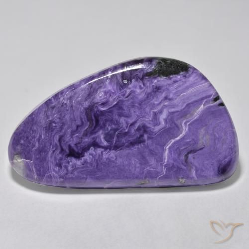 44.32ct Natural Violeta médio Charoite, Chique, Opaco